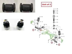 Juego de rótulas Bush & Suspension para Mahindra KUV 100 - Imagen 1 de 9