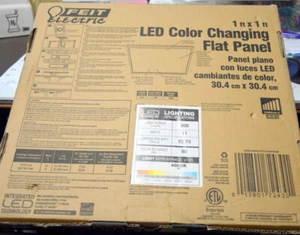Feit Electric - LED Color Changing Flat Panet 1'x1' #017801724301 - 800 Lumens - Picture 1 of 5