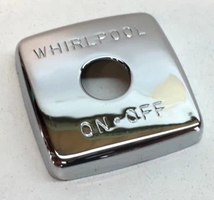 Jacuzzi Whirlpool 7202927 Chrome Trim Cover for Whirlpool On/Off Switch - Picture 1 of 4