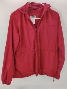 Athletic Works Windbreaker Jacke rot Gr. S Langarm Kapuze Full Zip - Bild 1 von 14