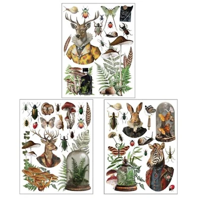 REDESIGN WITH PRIMA ReDesign Prima EPHEMERA ENCLAVE Furniture Transfer 8.5x11 - Rub On for Crafts