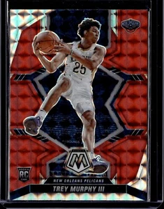 2021-22 Panini Mosaik TREY MURPHY III rotes Mosaik Rookie RC #219 Pelikane - Bild 1 von 2
