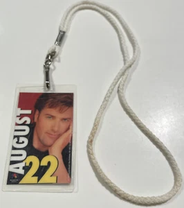 PROMO Michael W. Smith 1995 Release Party Schlüsselband & Pass on Reunion! Sieht gut aus! - Bild 1 von 2
