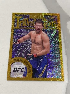 2024 Topps Finest UFC Shavkat Rakhmonov Intimidators Gold Shimmer /39 - Bild 1 von 5