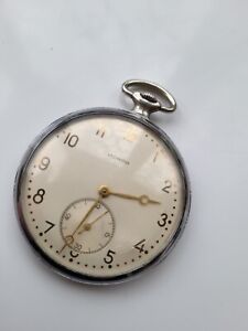 Men's Bags Watch ISKRA Molnija 4-1955 Vintage Mechanical Pocket Watch Works