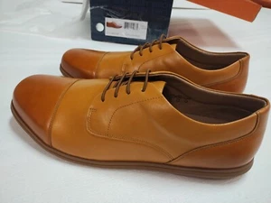 Birchbury Brenston Barefoot Dress Shoes Light Brown Men’s Size 12. New with Box - Picture 1 of 16
