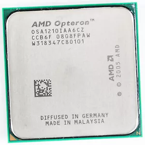 AMD Opteron 1210 OSA1210IAA6CZ AM2 1.8GHz Santa Ana Dual Core Processor - Picture 1 of 3