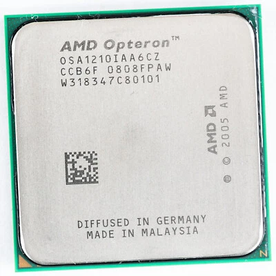 AMD Opteron 1210 OSA1210IAA6CZ AM2 1.8GHz Santa Ana Dual Core Processor  - Image 1 of 3