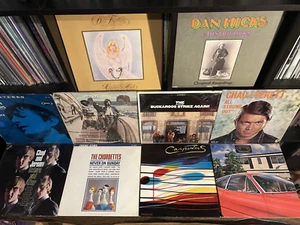Lot of 10 Folk Rock Classic Rock Pop LP Records Carpenters Byrds Dan Hicks - Picture 1 of 1
