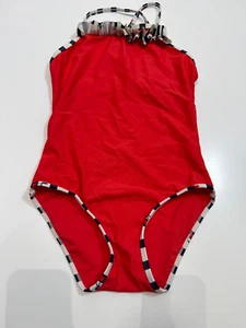 George Girls Swimming Costume Swimsuit Size 10-11 Years Red - Picture 1 of 5