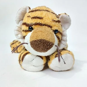 Ty Pluffies GROWLERS orange gestreifter Tiger (7 Zoll) Stofftier Plüschtier OHNE Etikett - Bild 1 von 8