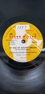 Glenn Miller - RCA Special My Isle of Golden Dreams & Alice Blue Gown 78rpm VGC - Picture 1 of 6