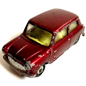 Corgi Toys 226 Morris Mini Minor Red 1:43 Model Car 1968 British Leyland England - Picture 1 of 8