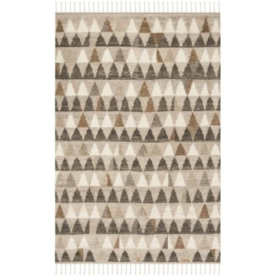 SAFAVIEH Kenya KNY120A Hand-knotted Ivory / Multi Rug - Image 1 of 3