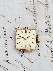 Omega Cal 485 Ladies Watch Movement and Dial Working original omega crown (A163) - Picture 1 of 5