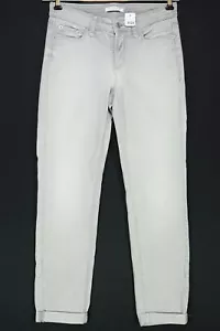 Cambio Piper Damen Hose Jeans Gr.38 grau washed gerade Regular Stretch J2523 - Bild 1 von 6