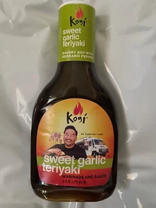 Kogi Sweet Garlic Teriyaki Marinade & Sauce, 16 oz – Bold Soy & Savory Garlic - Picture 1 of 24