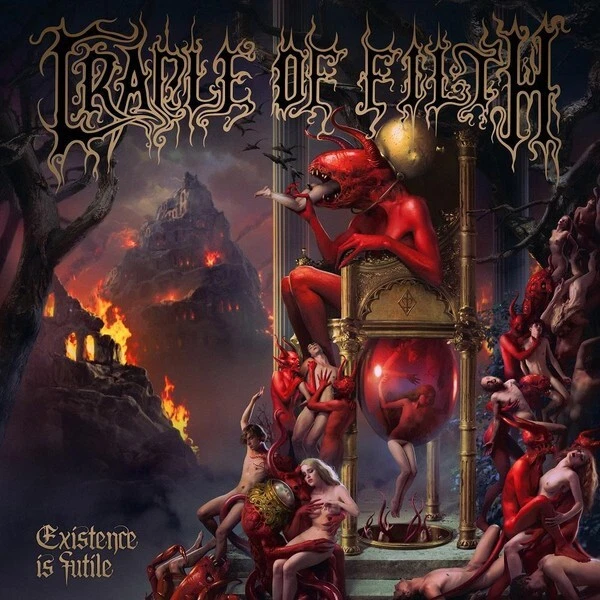 Cradle Of Filth ‎- Existence Is Futile 2 x LP 180 Gram Black Vinyl - NEW Record - Image 1 of 1