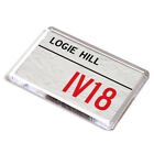MAGNES NA LODÓWKĘ - Logie Hill IV18 - Kod pocztowy Wielkiej Brytanii