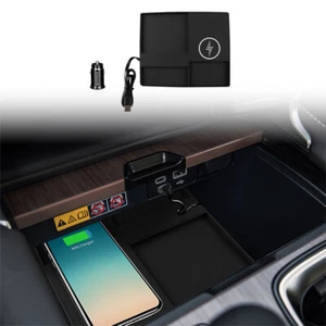Fit For Lexus RX 2022-2024 Car Wireless Charger Pad Phone Fast Charging Mat PVC - Bild 1 von 9
