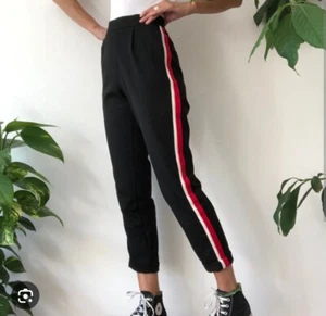 Zara Trafaluc Collection Racer Stripe Trousers | Size Small - Picture 1 of 5