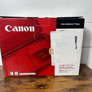 Canon Color Bubble Ink Jet Portable Compact Printer BJC-85 (Open Box) Never Used