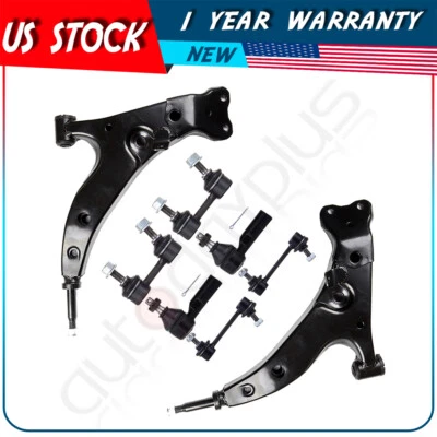 Barra estabilizadora exterior brazo de control inferior para Toyota Corolla 1993-1995 8 piezas Foto 1 de 4