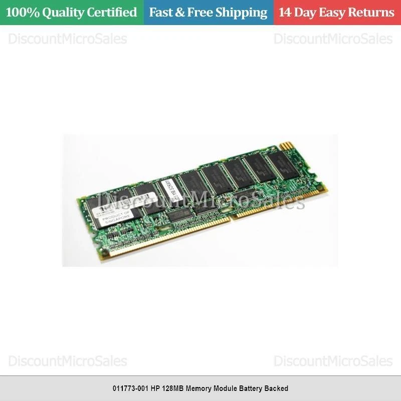 011773-001 HP 128MB Memory Module Battery Backed - Image 1 of 1
