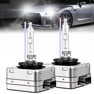 For BMW 128i 135i 2008-2013 D1S Xenon HID Headlight Bulbs High/Low Beam 6000K 2X - Image 1 of 4