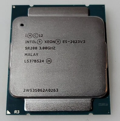 Intel Xeon E5-2623V3 SR208 3.00 Ghz 4 Core 10M LGA2011 CPU Processor - Image 1 of 2