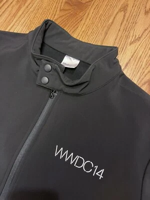 CHAQUETA SOFT SHELL APPLE WWDC 2014 Mediana Negra XCode Swift Developer OS M iPod Foto 1 de 4