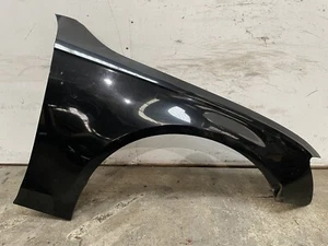 2010 AUDI A4 B8 FRONT RIGHT DRIVER SIDE BLACK WING - DAMAGED @14 - Picture 1 of 10