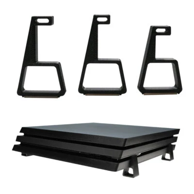 4 pezzi supporti orizzontali supporto staffa piedi strumento per console Sony PS4/Slim/Pro - Immagine 1 di 4