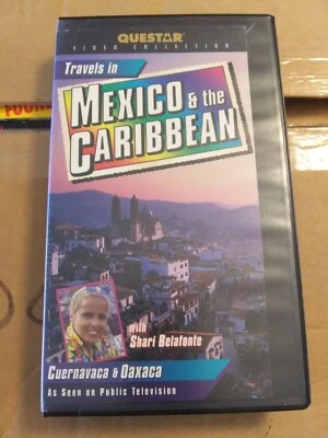 Travels in Mexico & The Caribbean: Cuernavaca & Oaxaca 1999 VHS Shari Belafonte  - Image 1 of 4