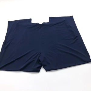 Susan Graver Plus 1X (vestibilità 40W 30L) Pantaloni a vita alta con elastico in vita - Foto 1 di 10