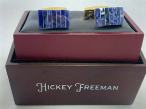 Hickey Freeman Sodalite Cufflinks - Picture 1 of 1