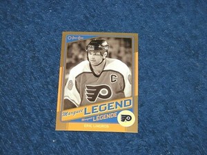 ERIC LINDROS FLYERS 2012-13 O-PEE-CHEE MARQUEE LEGENDS GOLD #G8 (H-475)