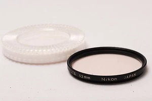 @ SakuraDo Camera @ Rare Nikon Brand Filter! @ Nikon L1A 52mm Filter from Japan - Picture 1 of 3