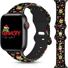 Christmas Halloween Watch Band Apple Watch Band iWatch SE Series 8 7 6 5 4 3 2 1