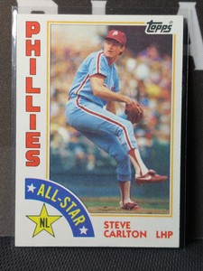 Steve Carlton 1984 Topps All-Star #395