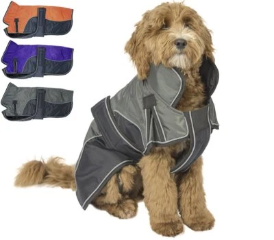 Parka Derby Originals 420D Peso Medio Invierno Perro con Cuello Cubierta Arnés Apertura Foto 1 de 4