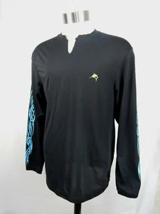 Camisa World Wide Sportsman Negra Manga Larga Pez Vela Pesca Talla Mediana - Imagen 1 de 8