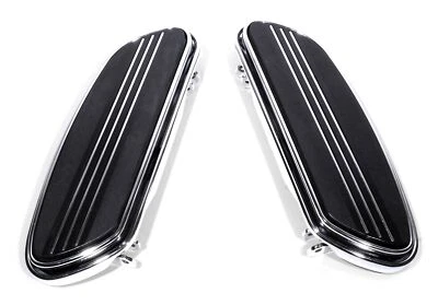 Running Boards Streamliner Style Chrome for Harley-Davidson Softail Touring Road King - Image 1 of 3