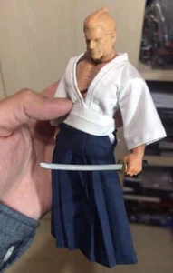 Vestiti soldato uomo scala 1/12 tuta samurai intimo e pantaloni e cintura F 6" corpo - Foto 1 di 6