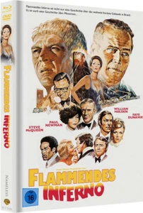 Mediabook FLAMMENDES INFERNO Cover B STEVE McQUEEN Newman BLU-RAY The Towering - Bild 1 von 1