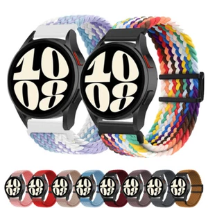 Universal Strap For Samsung Galaxy Watch 6 5 4 40/44mm Braided Nylon Band - Picture 1 of 33