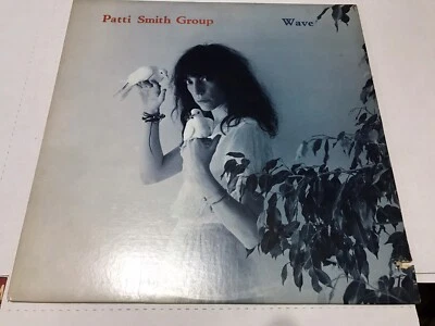 PATTI SMITH GROUP Wave Vinyl LP No Insert 1979 VG+/VG+ Sawcut Foto 1 de 4