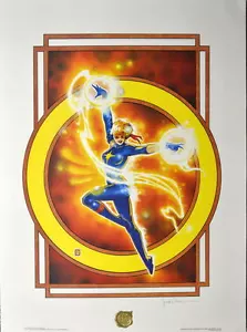 The DAZZLER LIMITED EDITION PRINT of 2500 HAND SIGNED by Frank Cirocco 1989 - Picture 1 of 4