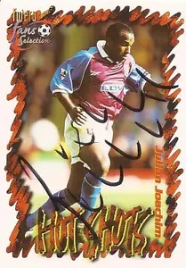 JULIAN JOACHIM FIRMADA ASTON VILLA FUTERA TARJETA DE INTERCAMBIO SELECCIÓN DE FANS + CERTIFICADO DE AUTENTICIDAD - Imagen 1 de 1