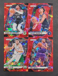 2024-25 Prizm Basketball RED ICE PRIZMS with Rookies You Pick the Card - Picture 1 of 1